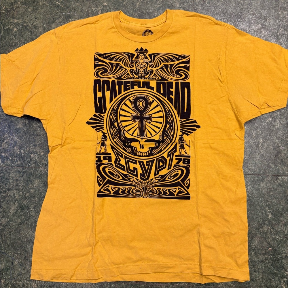 Grateful Dead Yellow Graphic T-Shirt